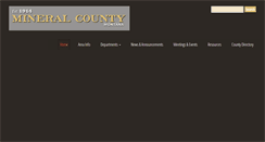 Desktop Screenshot of co.mineral.mt.us