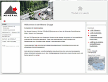 Tablet Screenshot of mineral.eu.com